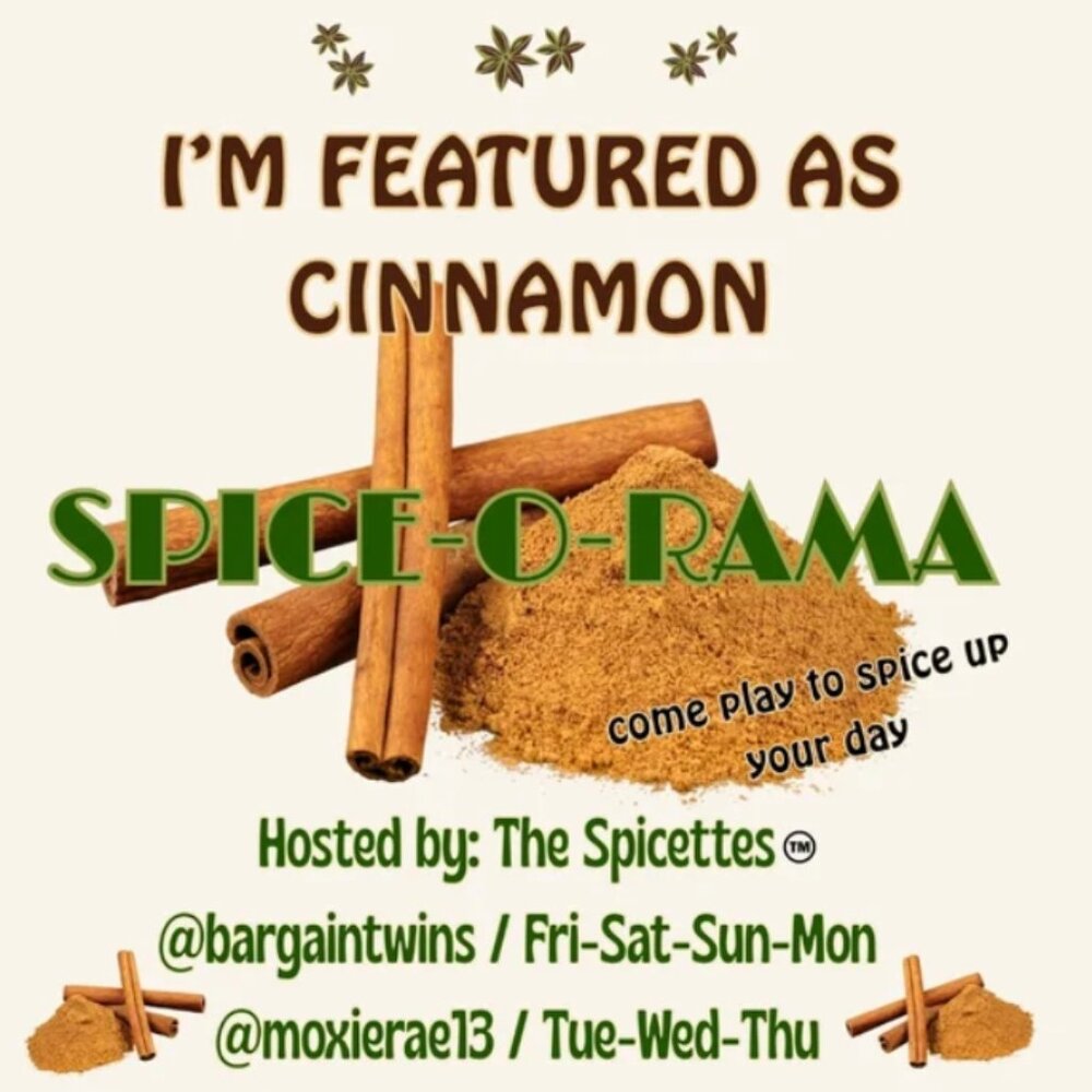 I'm Featured as CINNAMON Spice 2/24 🫚🔥🌶️